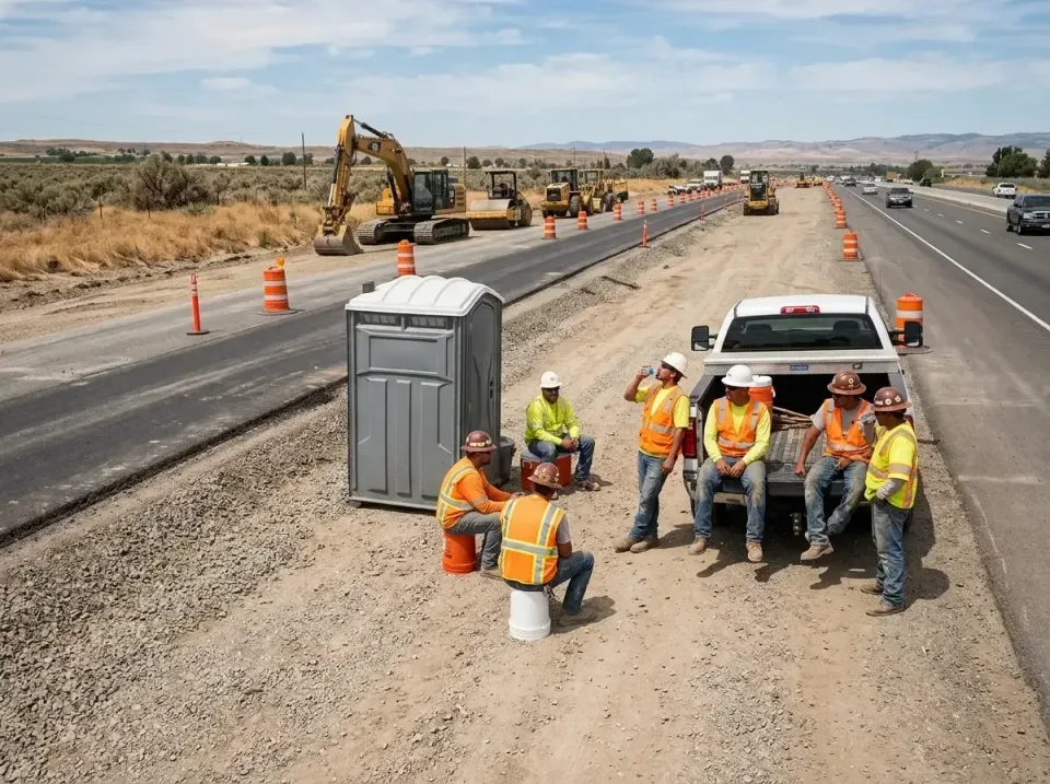 highway-road-construction-crew-007 — frequently asked questions, Porta Potty and Restroom Rentals in West Jordan, UT